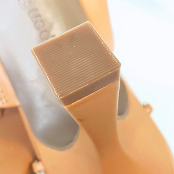 NWOT Quentin Open Edit Heeled Thong Sandals Tan Biscuit Size 9M - Picture 6 of 7